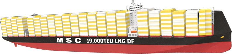 11500箱LNG双燃料集装箱